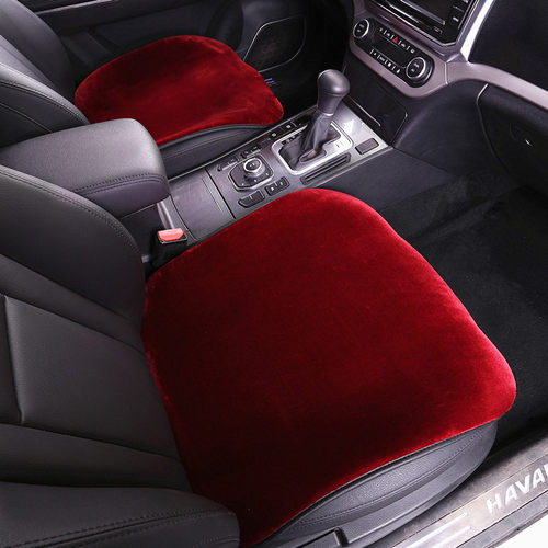 冬季汽车坐垫单片防滑保暖女