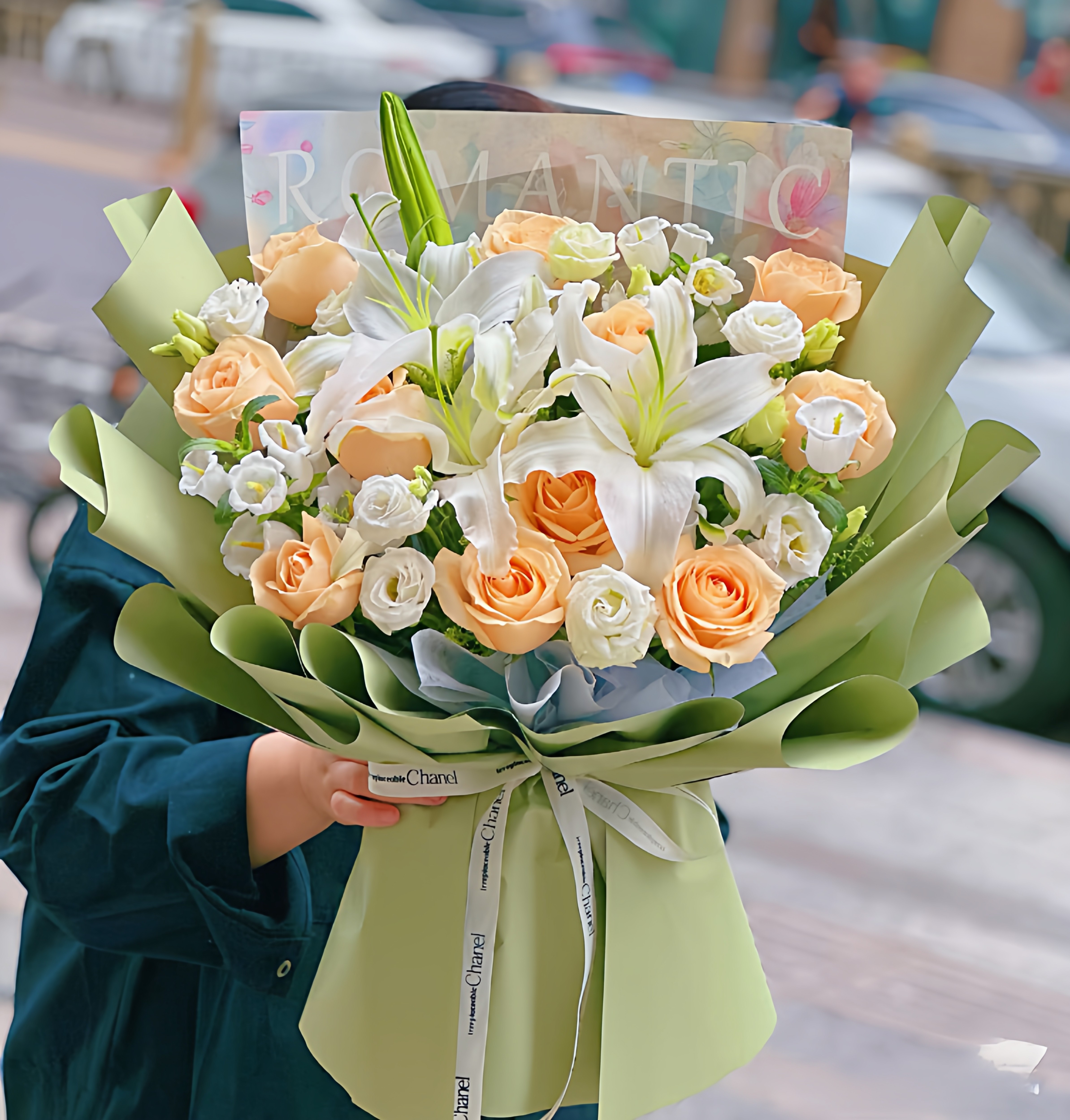 三八节送花红玫瑰百合花束珠海鲜花速递香洲斗门横琴三灶红旗花店