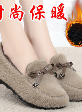平底老北京布鞋防滑保暖