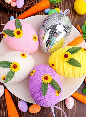 Easer Egg Hanging Ornamen Se Handmade Easer Ornamen Croche E