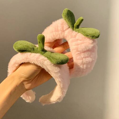 New Soft Hair Accessories For Girls Pink Peach Elastic Hair