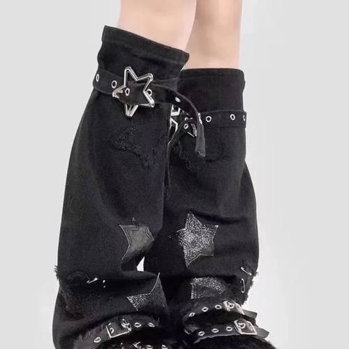 Dark Retro Women Y2k Harajuku Punk Lolita Girls Ruffled Stra