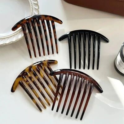 2026 New French U-shaped Hairpin with Meatball Head Comb Mod