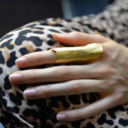 Unique Irregular Joint Rings Gold & Silver Hip Hop Style Pro