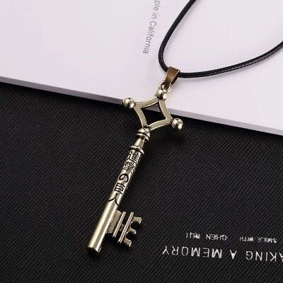 Hot Sale Attack On Titan Necklace Eren Key Shingeki No Kyoji
