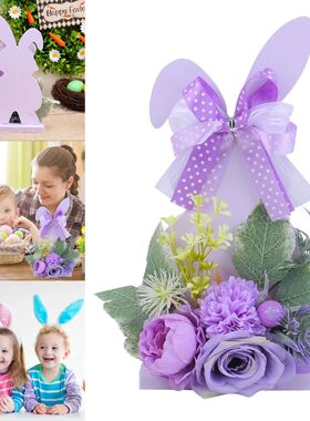 Easer Caroon Egg Tableop Decoraion Home Fesival Simulaion Fl