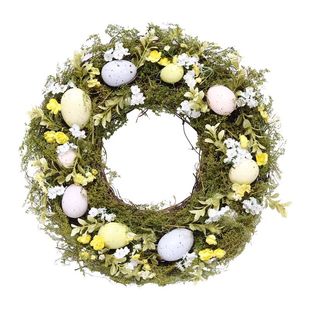 Simulated Plant Wreath Home Wall Decoration Nordic Style Egg