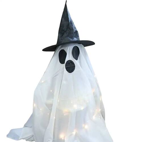Funny Lighted Spooky Ghost Decor Luminous Scary Standing Gho