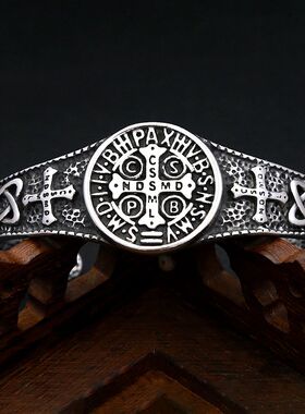 New 316L Stainless Steel Saint Benedict CSPB Medal Bracelets