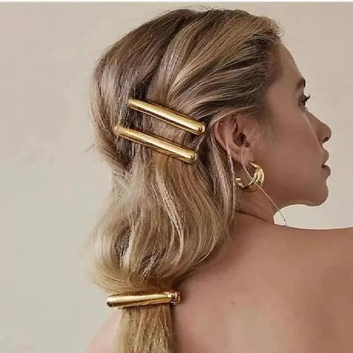 Simple Metal Double-Layer Hair Bands Ropes for Women Headban