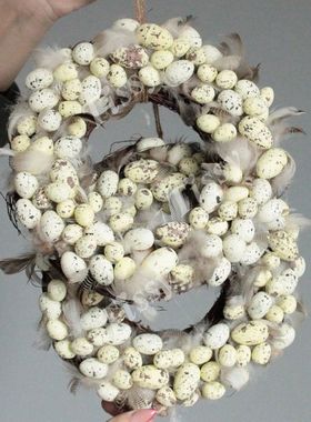 20/50pcs Easter Foam Eggs Multi Size Eggs For Happy Easter P