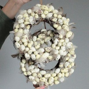 20/50pcs Easter Foam Eggs Multi Size Eggs For Happy Easter P