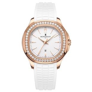 法国MONTAGUT梦特娇女士腕表时尚潮流个性气质镶钻手表生日礼物