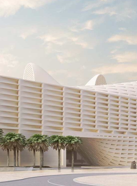 SOM-设计艾哈迈迪文化中心精品图纸-670MB