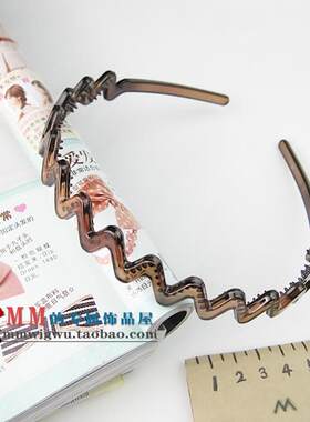 as发夹正版大波浪密齿包邮饰品