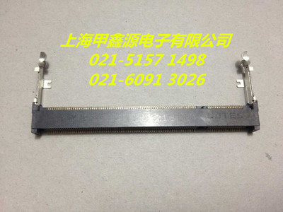 AAA DDR 082 K02 连接器卡座100P贴片式镀金脚原装新品LOTES 直拍