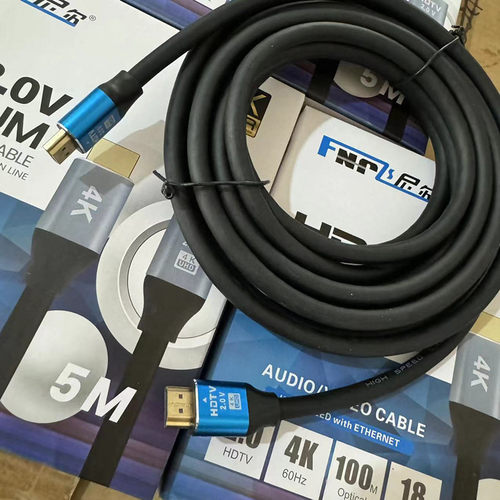 新款4K 2.0HDMI盒装19+1电脑连接显示器投影高清线HDMI投影仪数据