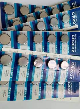 电脑 CR 2032纽扣电池 主板电池 3V COMS电子5个1排1盒100颗促销