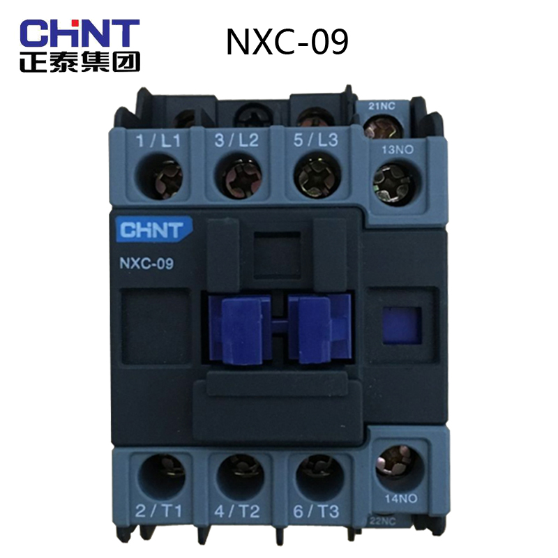 正泰昆仑交流接触器NXC-09 220V380V24V代替CJX2-0910 9A1开1闭