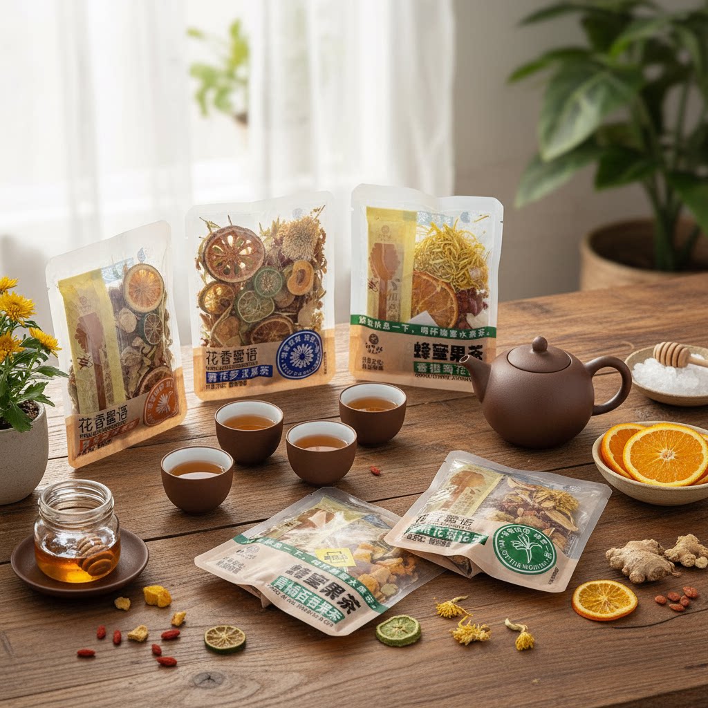 集良木蜂蜜水果茶包日期过半图片