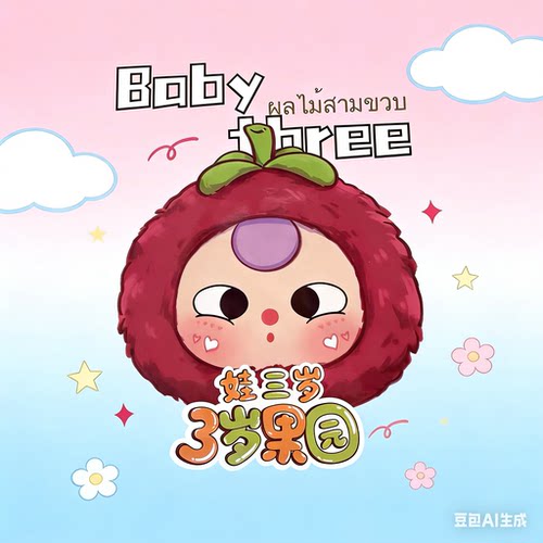 娃三岁果园毛绒盲盒公仔钥匙扣