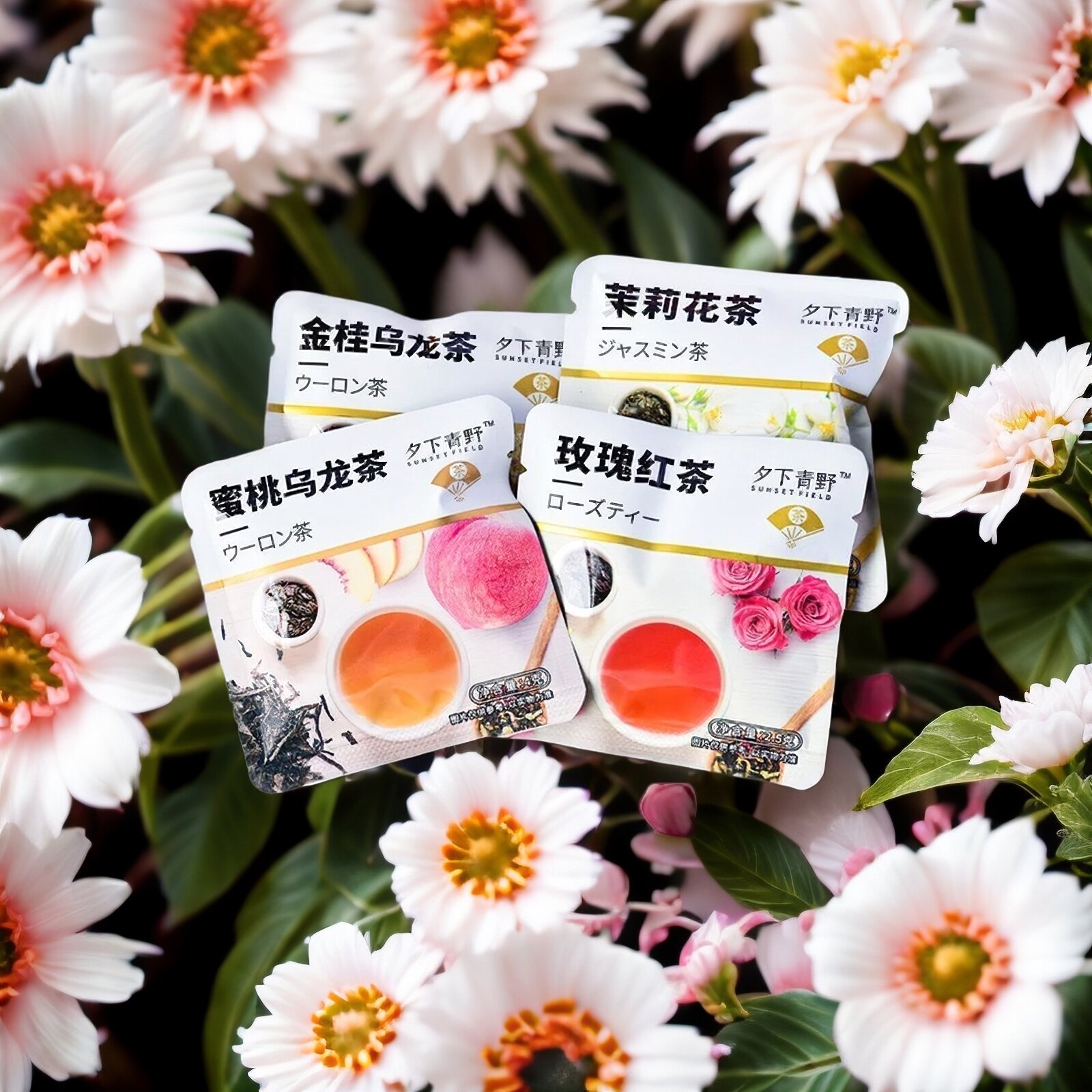 整箱夕下青野组合型花茶