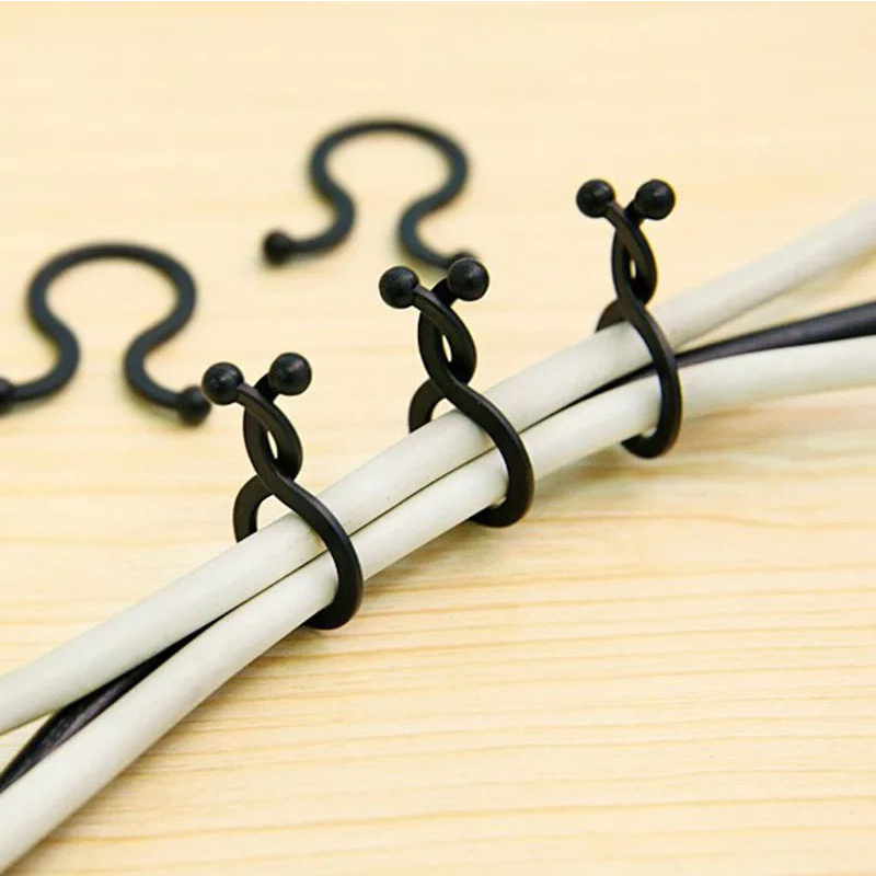 收纳扣式创意捆线固定夹