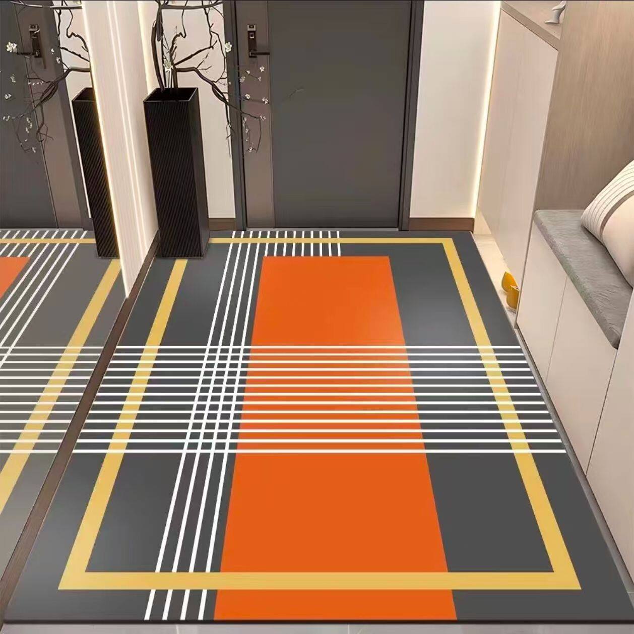 超值硅藻泥门口地垫可擦免洗