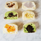 动物奶油榴莲芒果抹茶奥li奥奶茶芋泥雪媚娘大福糯米滋胖子甜品