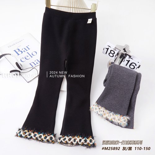 【中童涵涵当家600g】女童打底裤