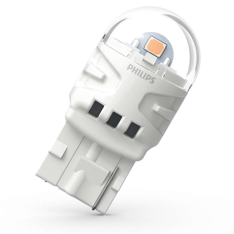 PHILIPS 필립스 U31 자동차 LED 브레이크 라이트 T20 W21|5W 11066U30R 적색등 후미등