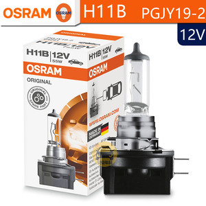 OSRAM欧司朗H11B卤素汽车大灯12V55W 64241L+U现代索纳塔前防雾灯