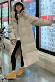 现货主推新增色有买家秀贴标休闲长款羽绒服6175款P315控468，女装羽绒服，2C139