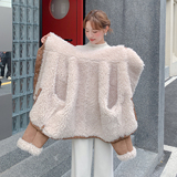 新品美式翻领皮衣皮毛一体外套2C139-833-P200-K298，女装皮草，2C139