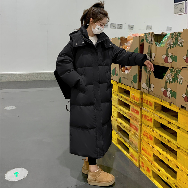 现货主推新增色有买家秀贴标休闲长款羽绒服6175款P315控468,女装羽绒服,2C139