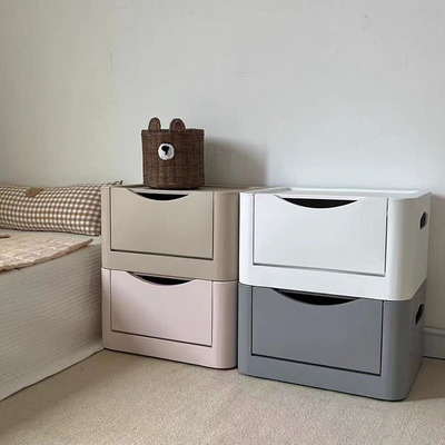 ins韩系宝宝玩具收纳箱零食家居储物箱床头收纳衣物收纳筐