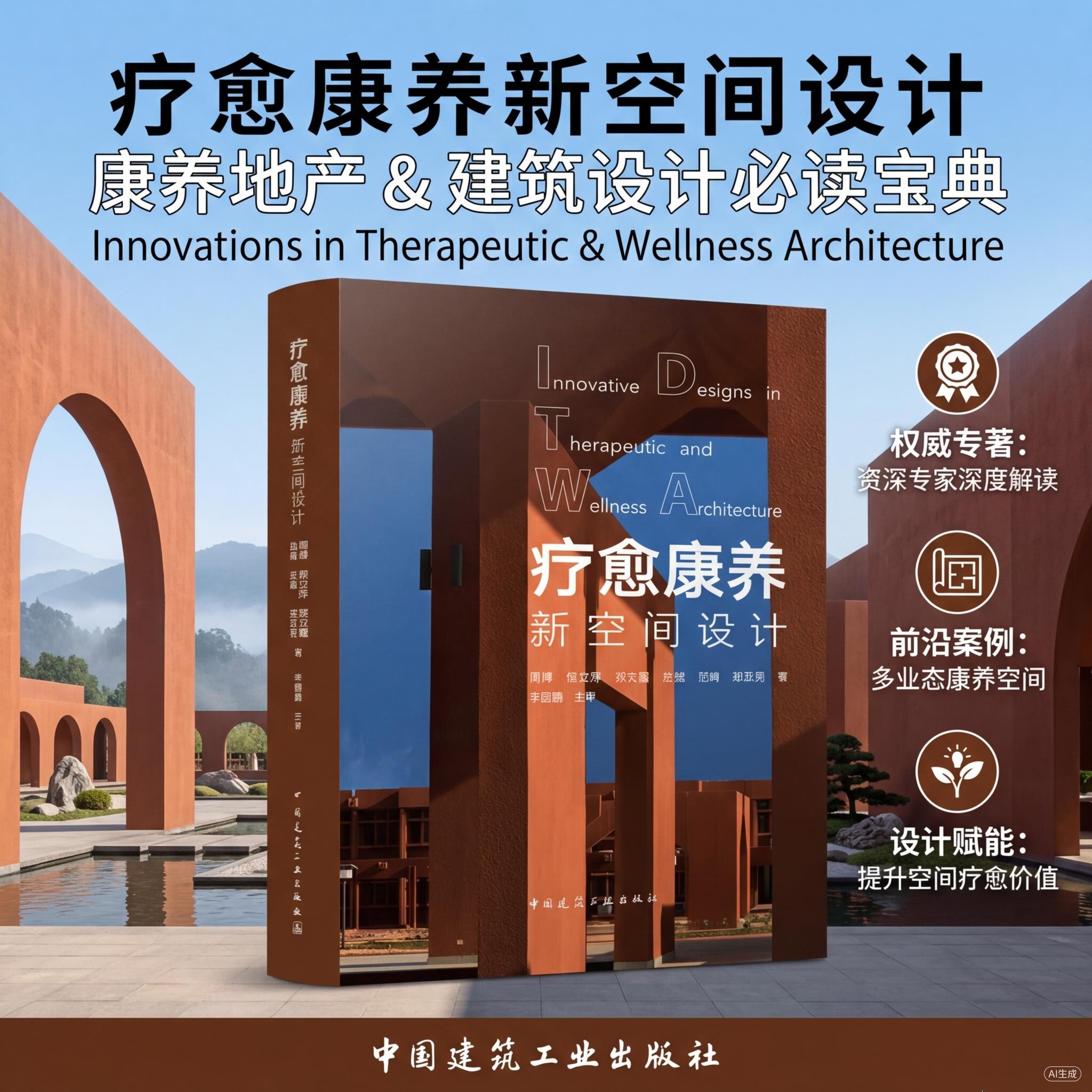疗愈康养新空间设计 9787112309788 养老院疗养院医疗医院建筑设计 中国建筑工业出版社