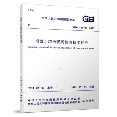混凝土结构现场检测技术标准