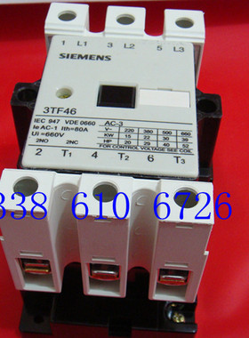 交流接触器3TF4622OXMO 380V220V110V36V24V 3TF46-22OX