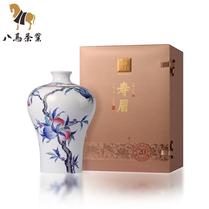 八马茶业 一路连升·寿眉（20年） 纵享丝滑瓷罐高端礼盒装100g怎么样,好用不?
