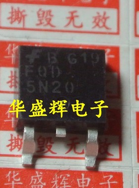 FQD3N50/5N20/5N60/6N40C/7N20/9N25/13N06L/19N10 场效应管TO252