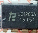 LC1205 LC1206A LC1208 LC1209PH LC1210-A LC1224 液晶电源芯片