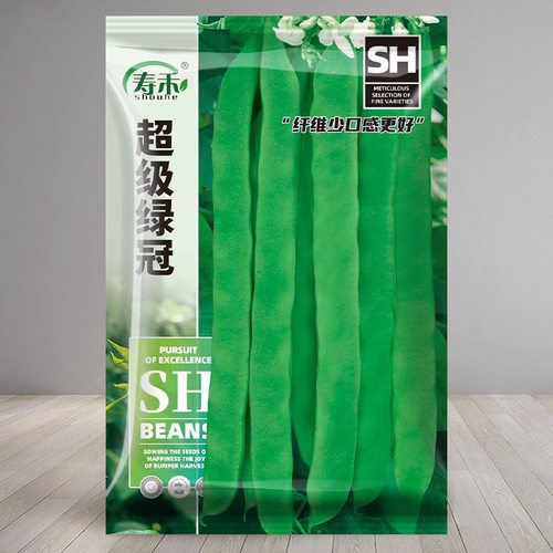 超级绿冠架芸豆种子早熟高产