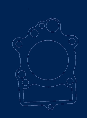 适用YAMAHA 竞速之星 XV400 XVS400 DragStar 400 00-17下缸垫