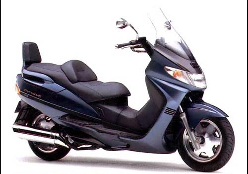 天浪/AN/Burgman/ Skywave/250/400 白色高挡风玻璃98-02