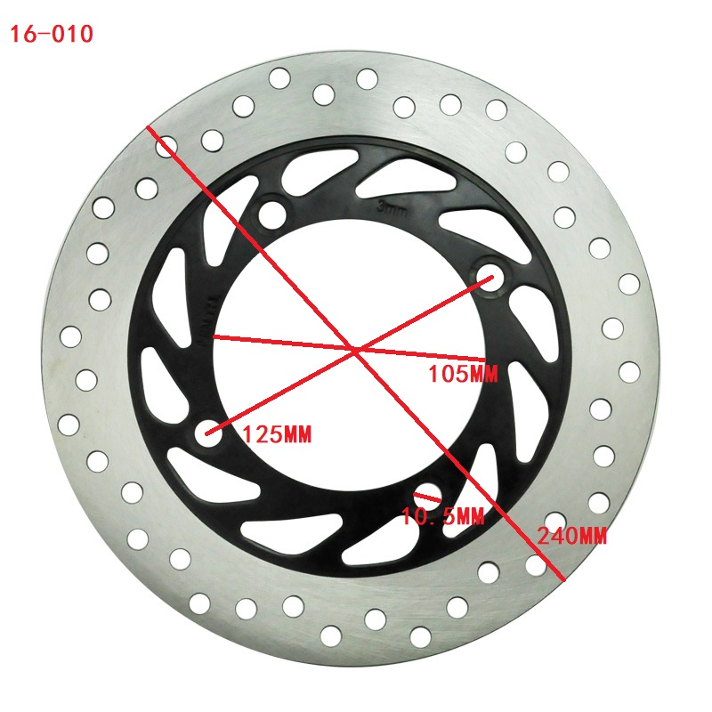 摩托车配件本田ps250刹车盘