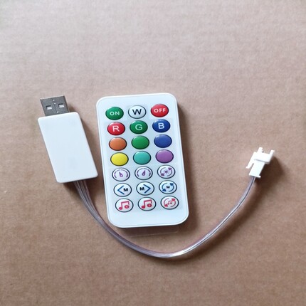 WS2812幻彩灯带控制器WS2811调光RGB流水灯跑马灯彩灯控制器变色