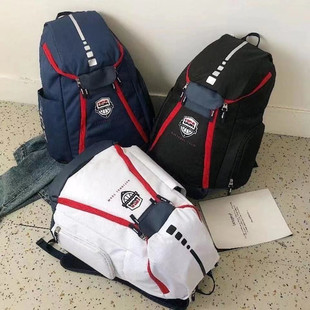 詹姆斯aj11双肩包USA美国队百搭篮球包潮流学生书包大容量旅行包