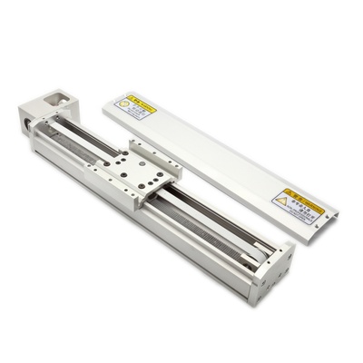 90密封同步带模组滑台自动运行