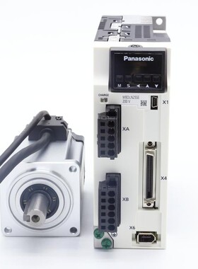 A6松下伺服电机驱动器套装100/200/400/750W/MHMF022L1U2M全新